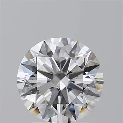 2.62ct D SI1 Rare Carat Ideal Cut Round Diamond