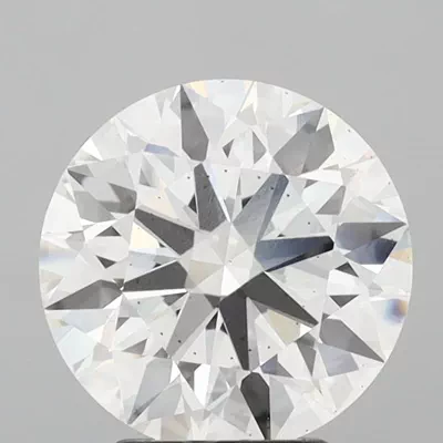 3.21ct G SI1 Rare Carat Ideal Cut Round Lab Grown Diamond