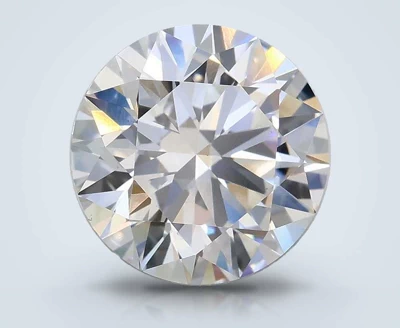 2.88ct D VS1 Rare Carat Ideal Cut Round Lab Grown Diamond