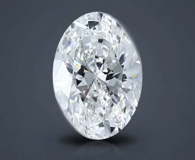 1.02ct D VVS2 Rare Carat Ideal Cut Oval Lab Grown Diamond