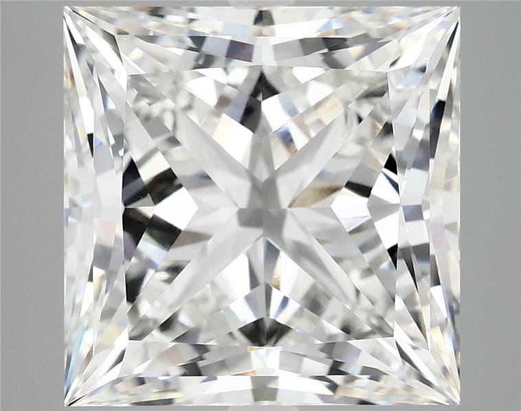 10.76ct F VVS2 Rare Carat Ideal Cut Princess Lab Grown Diamond