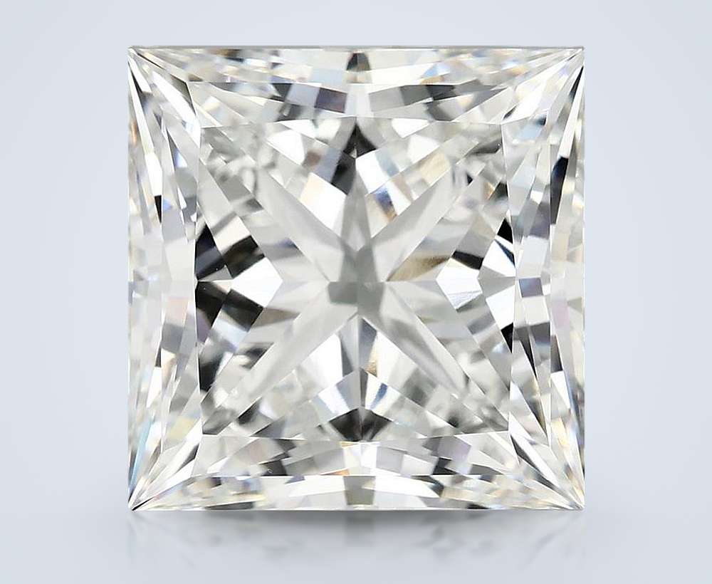 10.76ct F VVS2 Rare Carat Ideal Cut Princess Lab Grown Diamond