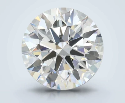 3.18ct D VVS1 Rare Carat Ideal Cut Round Lab Grown Diamond