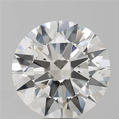 8.55ct K SI2 Rare Carat Ideal Cut Round Diamond