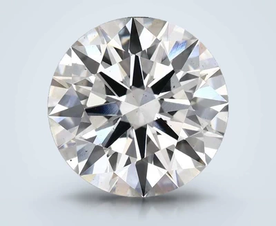6.18ct F SI1 Rare Carat Ideal Cut Round Lab Grown Diamond