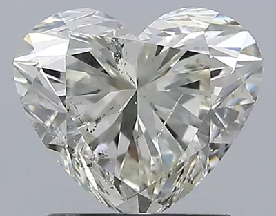 1.51ct K SI2 Rare Carat Ideal Cut Heart Diamond