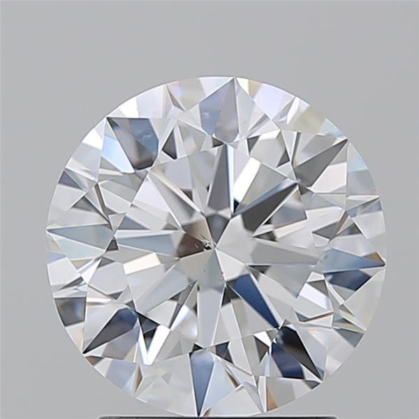 2.25ct D SI1 Rare Carat Ideal Cut Round Diamond