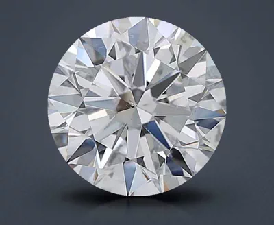2.25ct D SI1 Rare Carat Ideal Cut Round Diamond