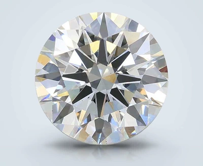 3.35ct E VS2 Rare Carat Ideal Cut Round Lab Grown Diamond