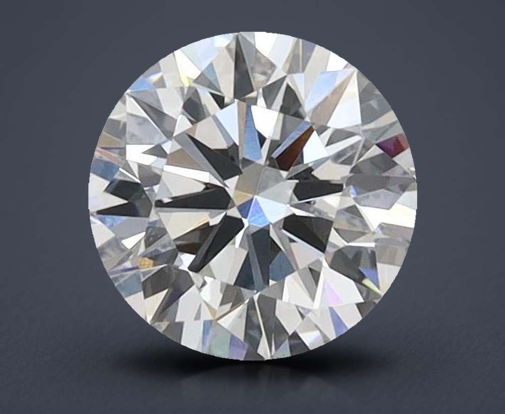 0.94ct G VVS1 Rare Carat Ideal Cut Round Lab Grown Diamond