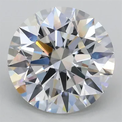 4.01ct F VS1 Rare Carat Ideal Cut Round Lab Grown Diamond