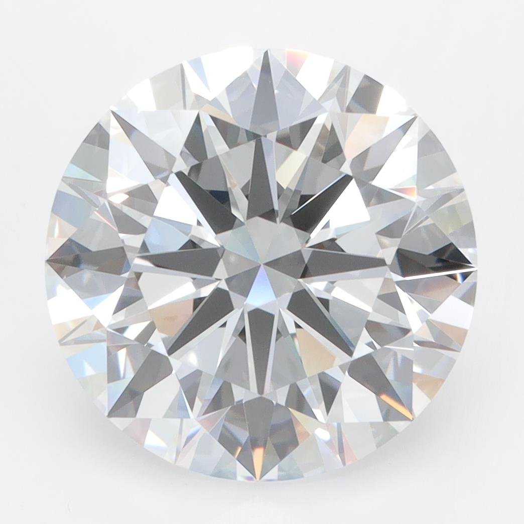 6.16ct D IF Rare Carat Ideal Cut Round Lab Grown Diamond