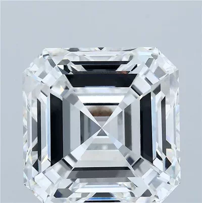 10.16ct E VVS2 Rare Carat Ideal Cut Asscher Lab Grown Diamond