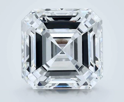 10.16ct E VVS2 Rare Carat Ideal Cut Asscher Lab Grown Diamond