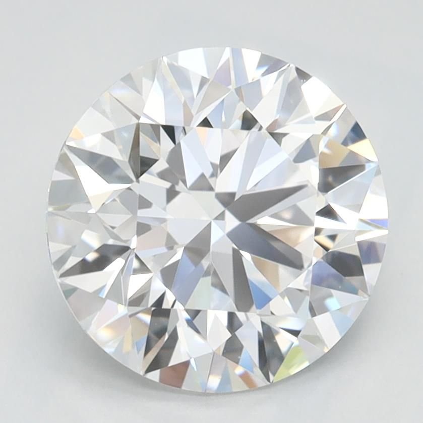2.06ct D VVS1 Rare Carat Ideal Cut Round Lab Grown Diamond