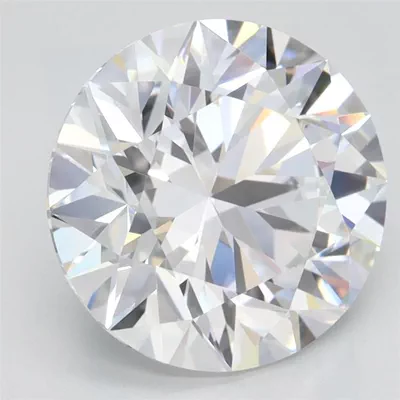 3.43ct D IF Rare Carat Ideal Cut Round Lab Grown Diamond
