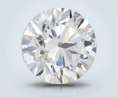 3.43ct D IF Rare Carat Ideal Cut Round Lab Grown Diamond