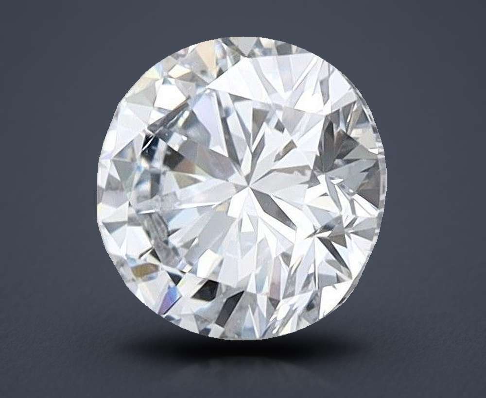 1.00ct F SI1 Very Good Cut Round Lab Grown Diamond