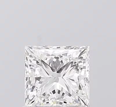 1.01ct D VS1 Rare Carat Ideal Cut Princess Lab Grown Diamond