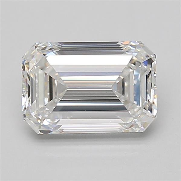 1.76ct E VS1 Rare Carat Ideal Cut Emerald Lab Grown Diamond