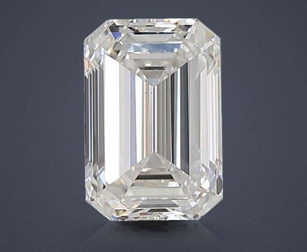 1.76ct E VS1 Rare Carat Ideal Cut Emerald Lab Grown Diamond
