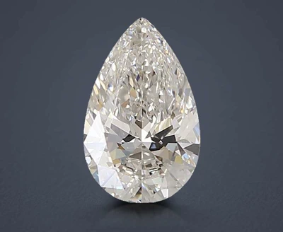 1.57ct F VS1 Rare Carat Ideal Cut Pear Lab Grown Diamond