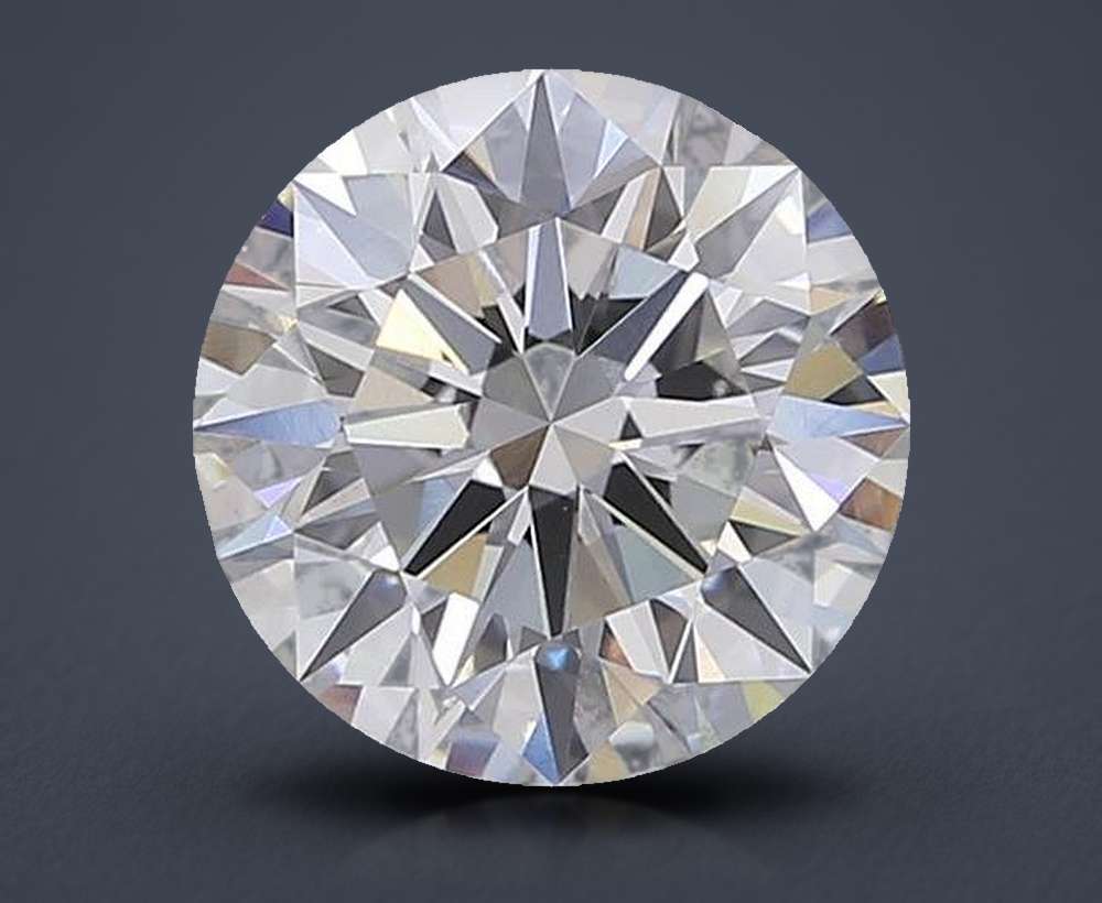 2.75ct F VVS1 Rare Carat Ideal Cut Round Lab Grown Diamond