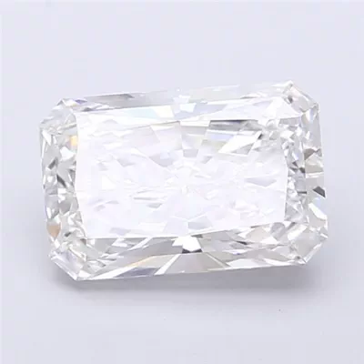 2.64ct D VVS2 Rare Carat Ideal Cut Radiant Lab Grown Diamond