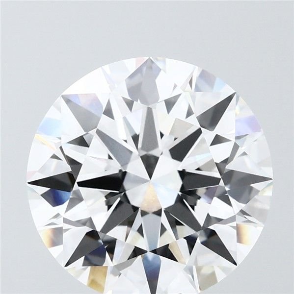 6.05ct F VVS2 Rare Carat Ideal Cut Round Lab Grown Diamond