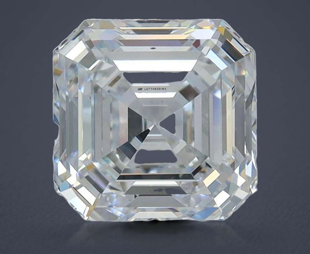 2.52ct E VVS2 Rare Carat Ideal Cut Asscher Lab Grown Diamond