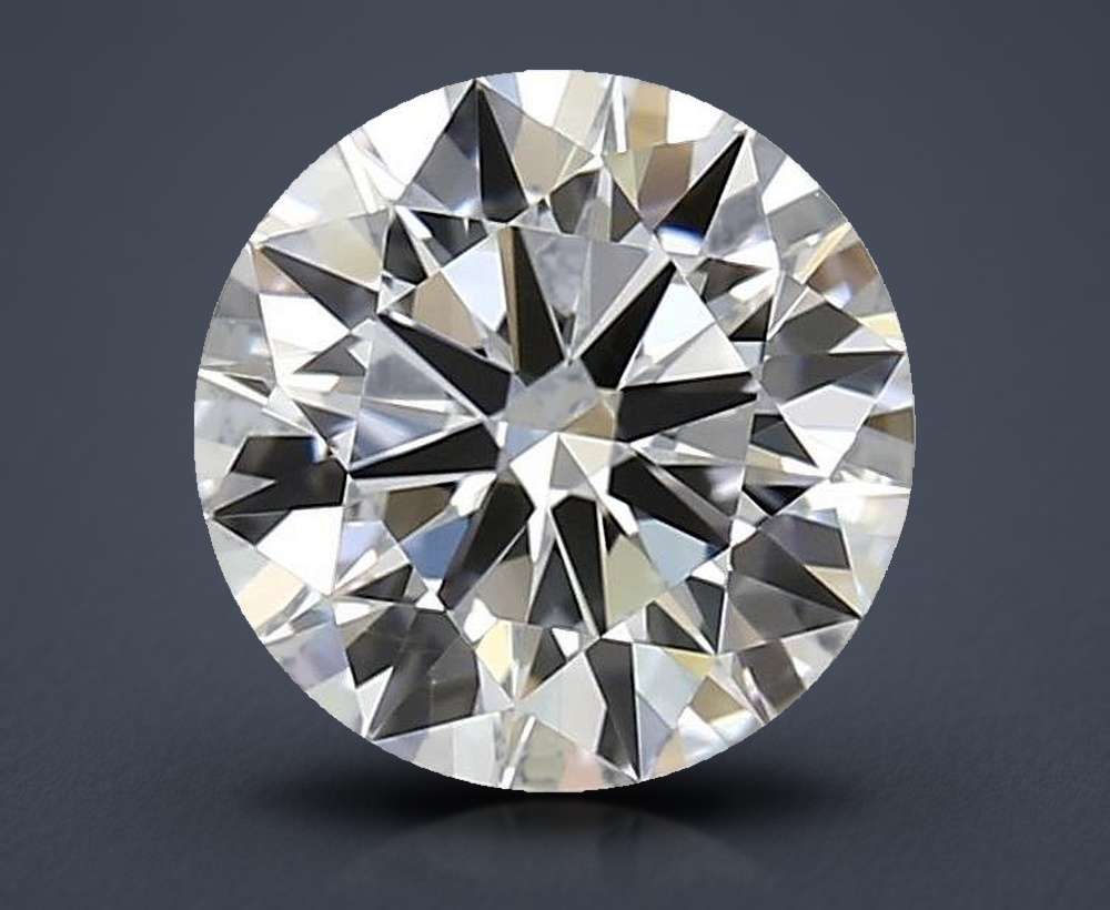 1.54ct D FL Rare Carat Ideal Cut Round Lab Grown Diamond