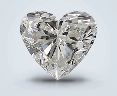 0.95ct I SI1 Rare Carat Ideal Cut Heart Diamond