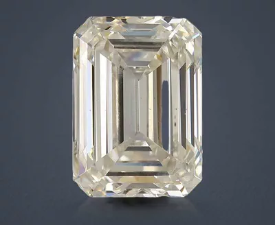 11.08ct H VS1 Rare Carat Ideal Cut Emerald Lab Grown Diamond