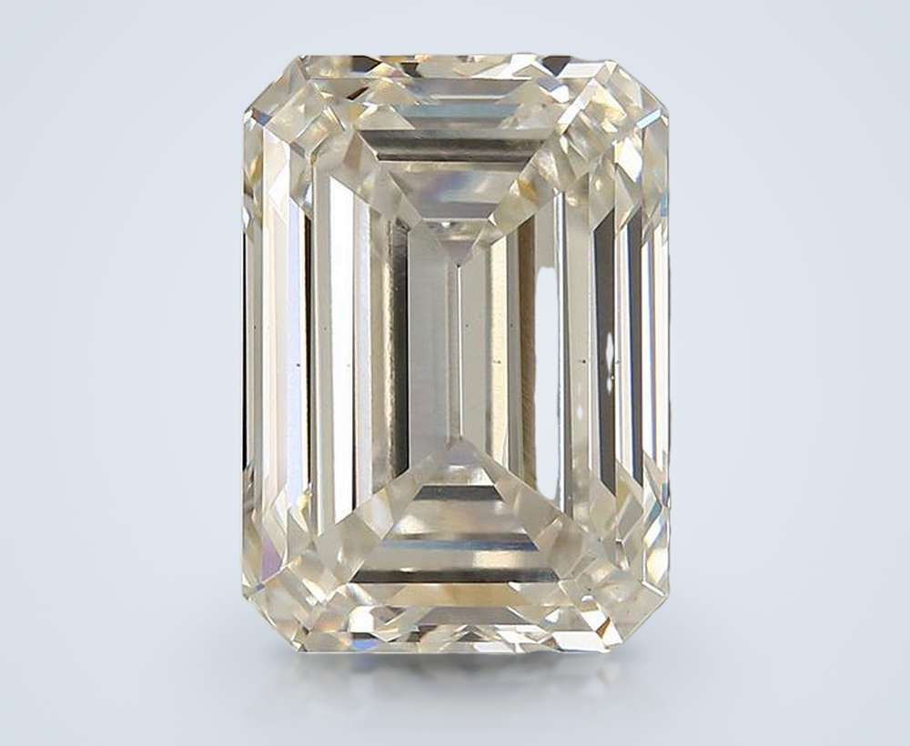 11.08ct H VS1 Rare Carat Ideal Cut Emerald Lab Grown Diamond