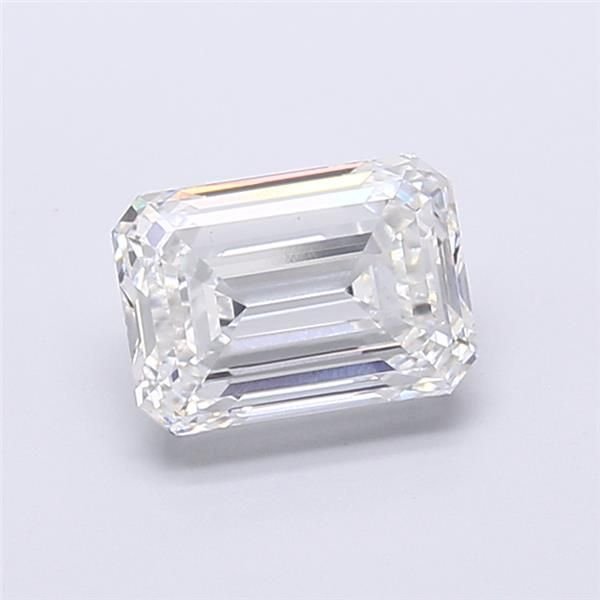 3.03ct E VS1 Excellent Cut Emerald Lab Grown Diamond