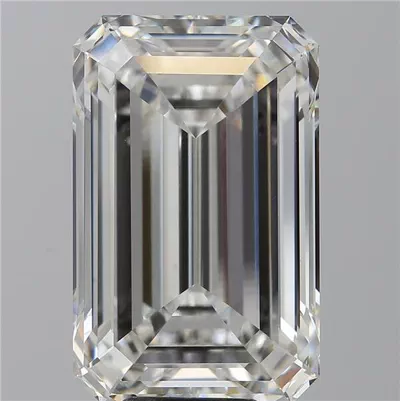10.59ct F VS1 Rare Carat Ideal Cut Emerald Lab Grown Diamond