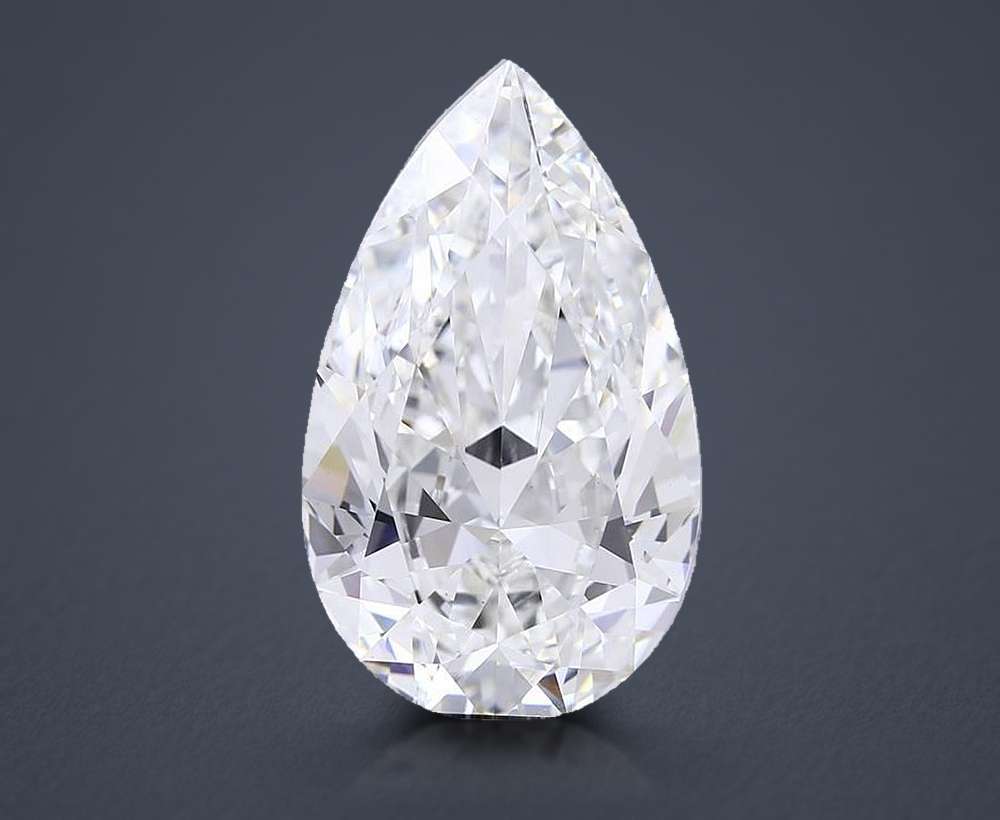 15.07ct G VS1 Excellent Cut Pear Lab Grown Diamond
