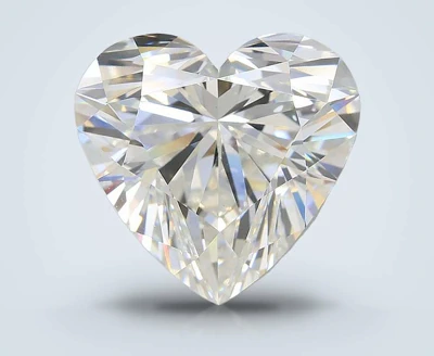 8.53ct F VS1 Rare Carat Ideal Cut Heart Lab Grown Diamond