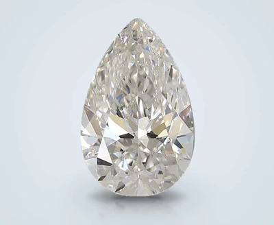 3.49ct E VS2 Rare Carat Ideal Cut Pear Lab Grown Diamond