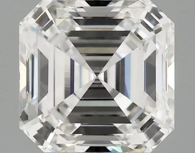 2.63ct G VS1 Rare Carat Ideal Cut Asscher Lab Grown Diamond