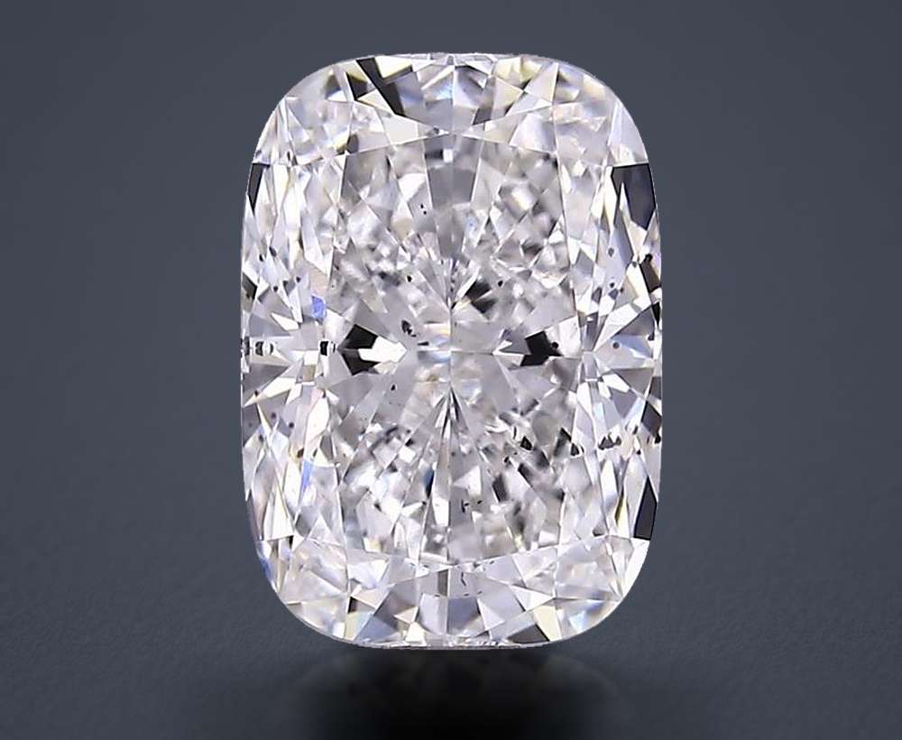 1.79ct F SI1 Rare Carat Ideal Cut Cushion Lab Grown Diamond