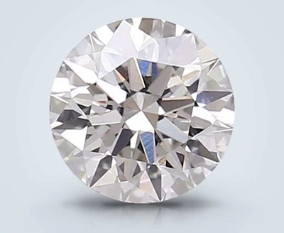 1.24ct H VVS2 Rare Carat Ideal Cut Round Lab Grown Diamond