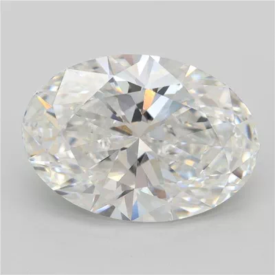 8.56ct E VVS2 Rare Carat Ideal Cut Oval Lab Grown Diamond