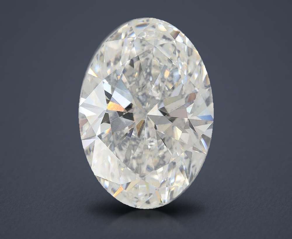 8.56ct E VVS2 Rare Carat Ideal Cut Oval Lab Grown Diamond