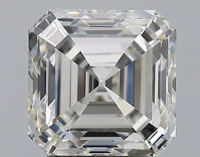 2.51ct H VS1 Rare Carat Ideal Cut Asscher Diamond