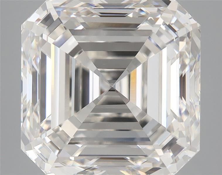 6.50ct H VVS2 Rare Carat Ideal Cut Asscher Lab Grown Diamond