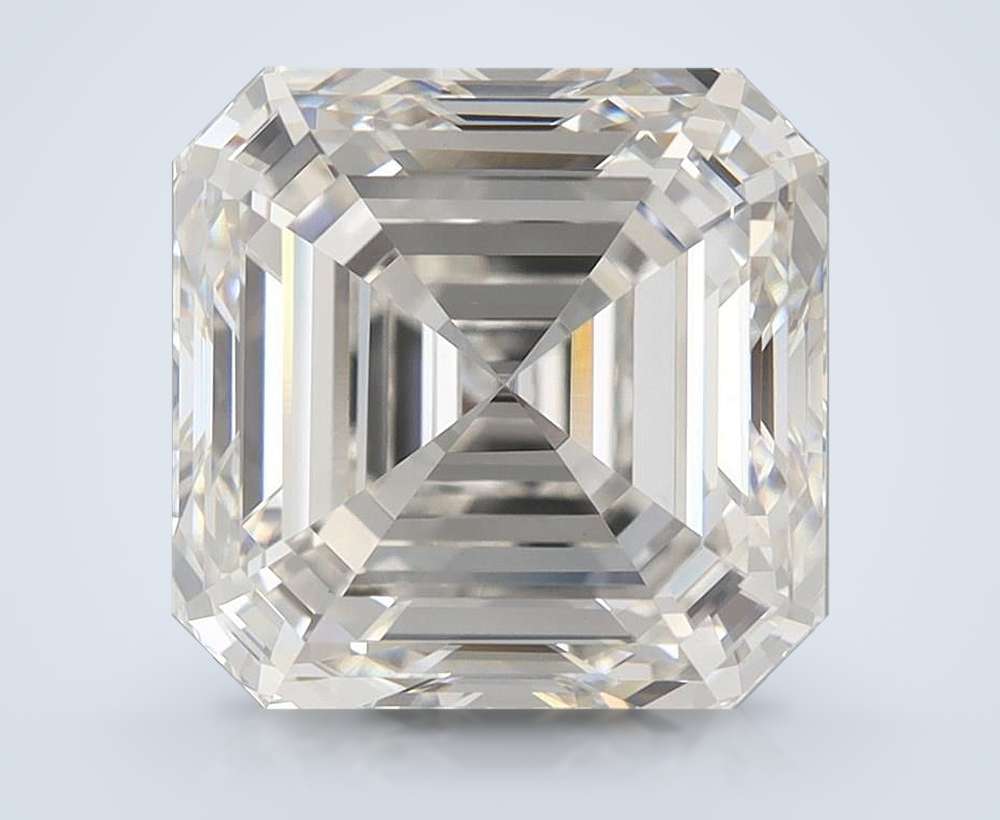 6.50ct H VVS2 Rare Carat Ideal Cut Asscher Lab Grown Diamond