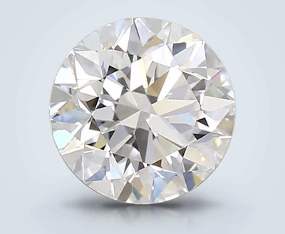 3.12ct E VVS1 Rare Carat Ideal Cut Round Lab Grown Diamond