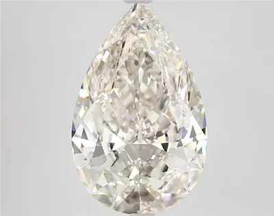3.71ct J VVS1 Excellent Cut Pear Diamond