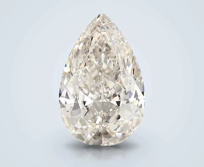 3.71ct J VVS1 Excellent Cut Pear Diamond